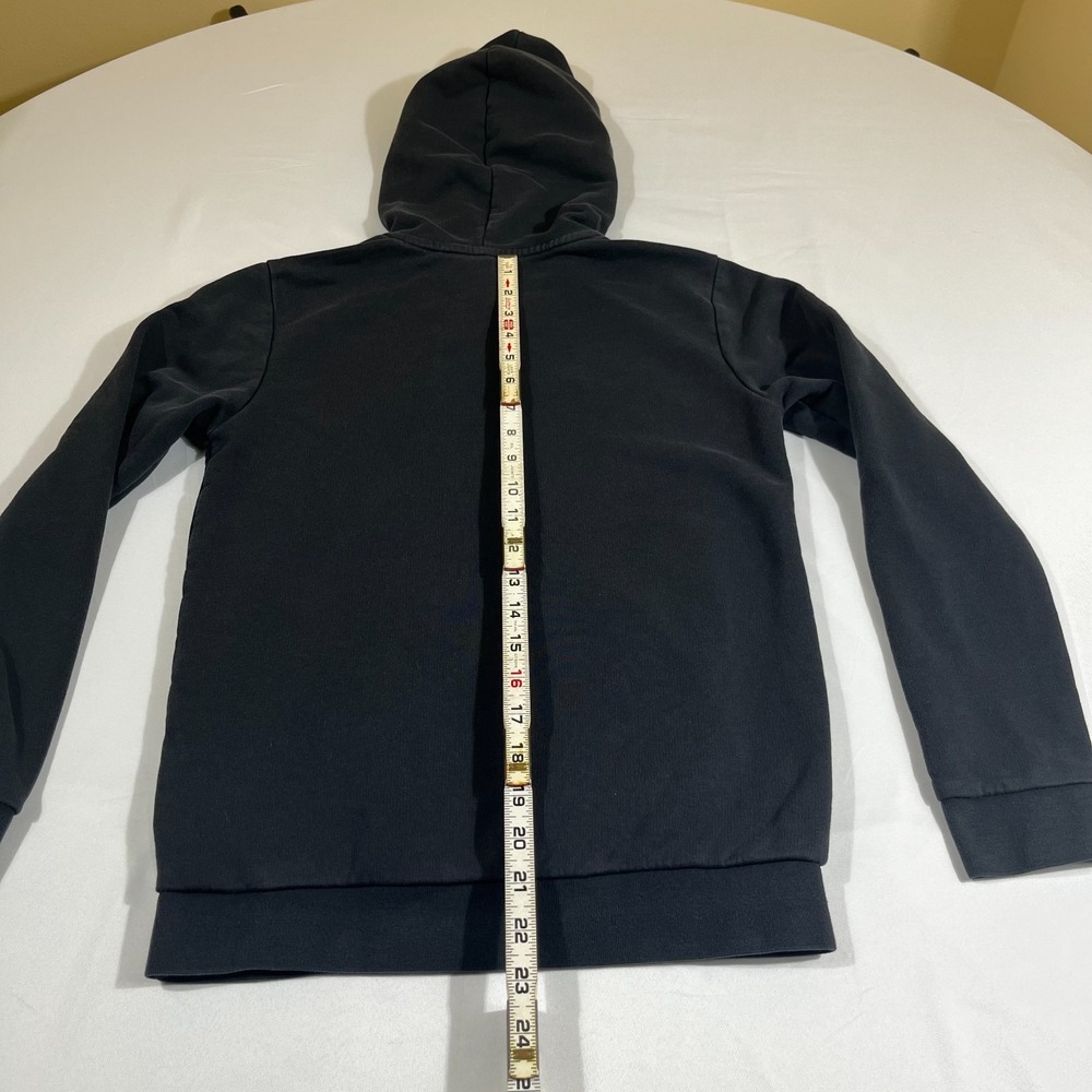 Adidas Mexico National Team Youth Small Black Gold Soccer Pullover Hoodie - Picture 9 of 10